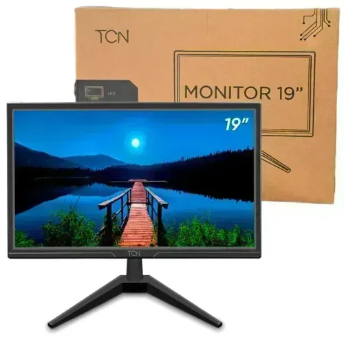 Monitor 19 Polegadas TCN com HDMI/VGA *NOVO COM GARANTIA*