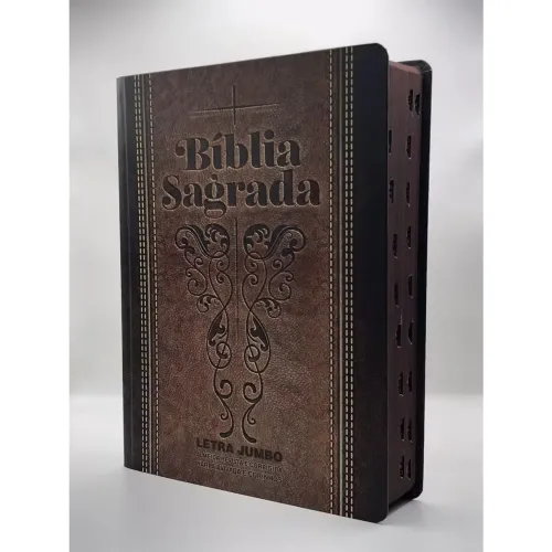 BIBLIA SAGRADA COM HARPA- PALAVRAS DE JESUS EM VERMELHO  NOVO