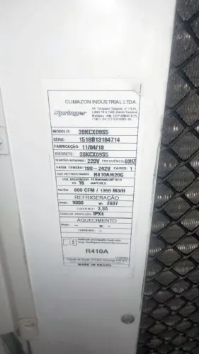 ar condicionado singer