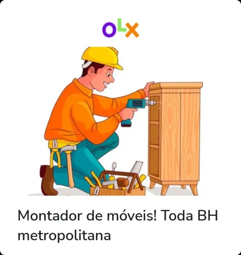 Montagem de móveis compacto e planejados