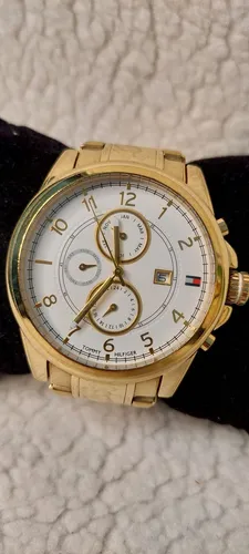 Relógio Tommy Hilfiger Dourado Masculino Original 1191.34.1185