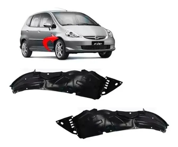 Par Parabarro Lameiro Honda Fit 2004 2005 2006 2007 2008