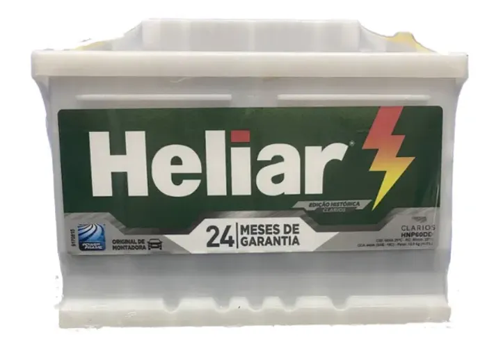 Bateria Heliar 60 AH 24 Meses de Garantia Preço de Matar só R$ 469,00  á Vista!!!