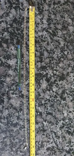 Corrente, gargantilha prata italiana 