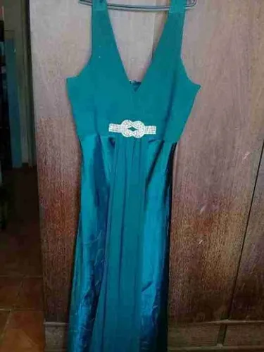 VESTIDO CETIM LINDOOOO VESTE ATE 44