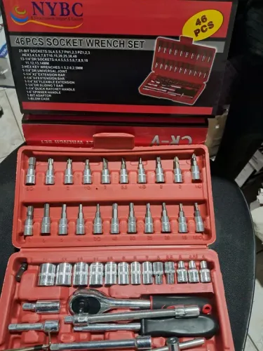 Jogo soquete 46 peças