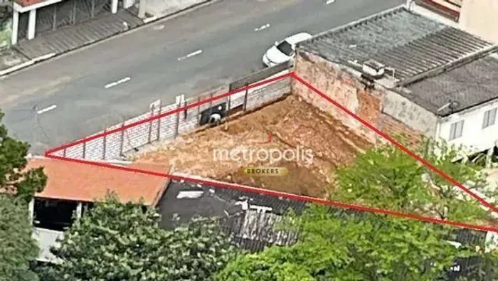Terreno à venda, 310 m² por R$ 1.100.000,00 - Boa Vista - São Caetano do Sul/SP
