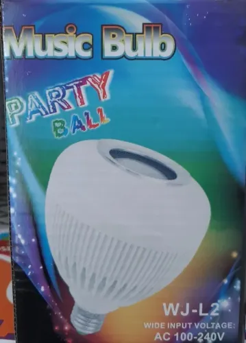 Lâmpada Musical Bluetooth !! Controle cores.....
