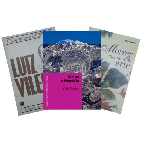Kit 3 Livros | Tempo e Memória + Morrer, Uma Obra De Arte + Os Melhores Contos
