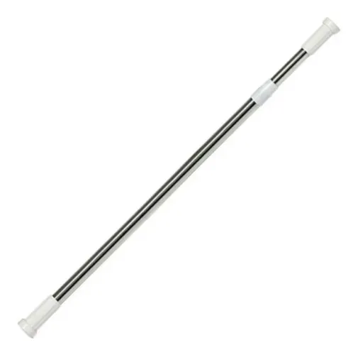Suporte Para Cortina Varão Inox 70cm Tds400 Cosy