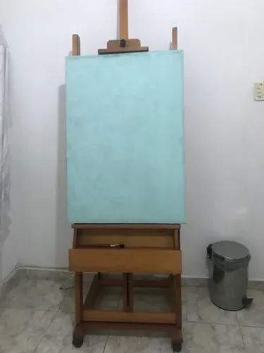 Cavalete profissional Tridente e mesa cavalete