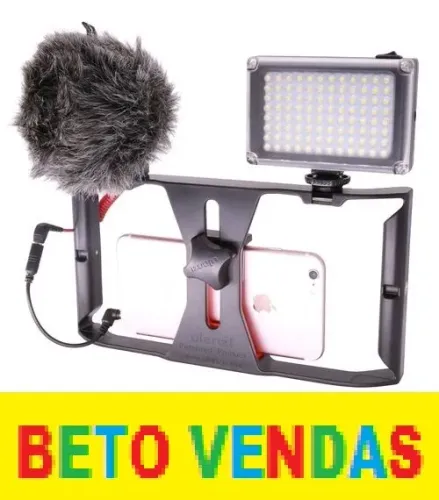 Gaiola Estabilizadora Para Celular Em Plastico Abs