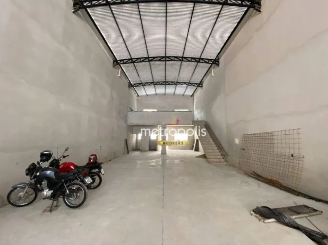Galpão para alugar, 313 m² por R$ 9.370,00/mês - Jardim Zaira - Mauá/SP