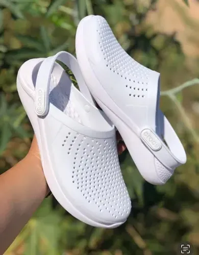 crocs branca moda unisex
