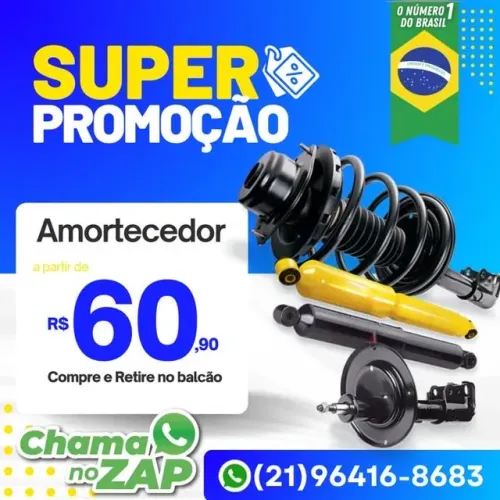 Amortecedor Peugeot 206 207