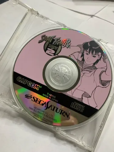 Street Fighter 2 Japonês Sega Saturn
