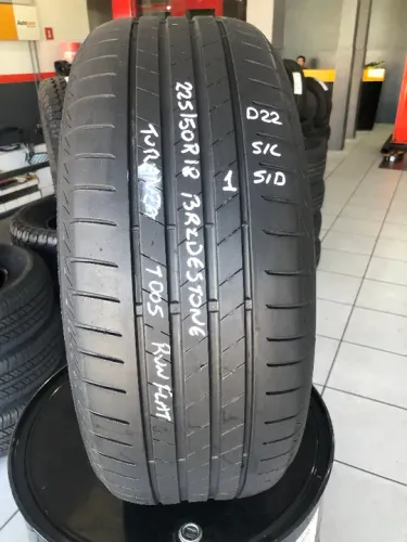Pneu 225/50r18 Bridgestone Turanza T005 99w Runflat(usado)*1