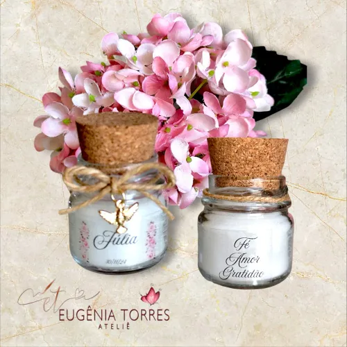 25 Velas aromáticas personalizadas