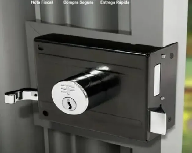 Controle de Acesso Seguro: Fechadura para Portão Social da Sentry System