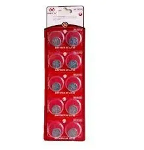 10 Baterias Pilha Cr1220 Bateria Relógio Mox