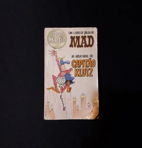 Pra Colecionadores!!! Antiga Revista MAD de bolso -  As Aventuras de Capitão Klutz
