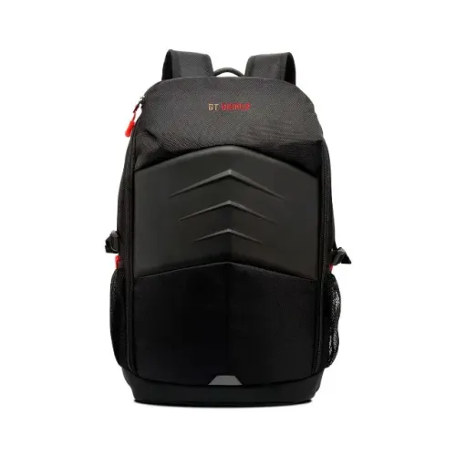Mochila Gamer para Notebook GT Space Preta com Vermelho 15.6" - WZetta