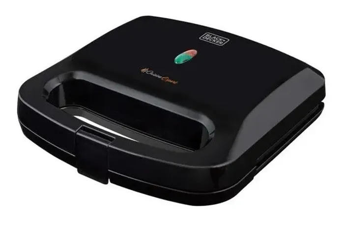 GRILL E SANDUICHEIRA ELÉTRICA 127V BLACK+DECKER GS800-BR