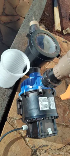 Motor silent 1/2 CV 220v com Filtro para Piscina