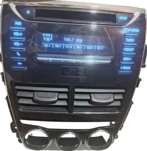 Rádio Multimídia Toyota Yaris 86120-0da70 18 Á 23 Moldura