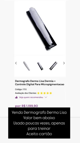 Vendo Dermografo Dermia