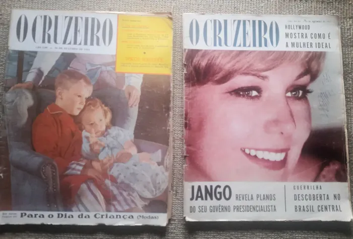 Revistas antigas O Cruzeiro