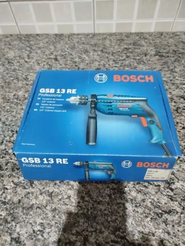 Furadeira e Parafusadeira GSB 13 RE BR-750watts - Professional - BOSCH - Parcelado em 10x 