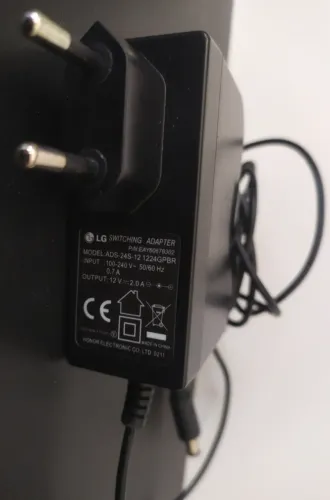 Fonte Para Monitor LG 12v 2.0a Ads-24s-12 Original