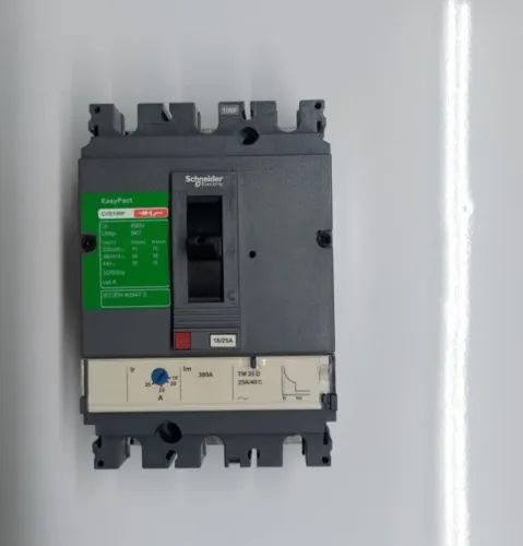 Disjuntor Tripolar Schneider Easypact Cvs100f3025 25a Ajust.
