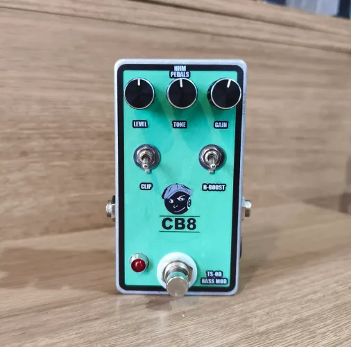 PEDAL TS-OD BASS BOOST VERSION NHM PEDALS - OVERDRIVE BASEADO NO TUBE SCREAMER COM MODS