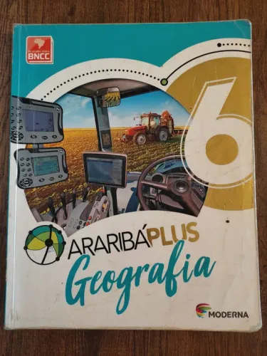 Livro Geografia 6º Ano - Araribá Plus - Moderna