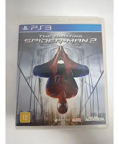 Jogo Ps3 usado The Amazing Spider-man 2 - playstation 3 homem aranha