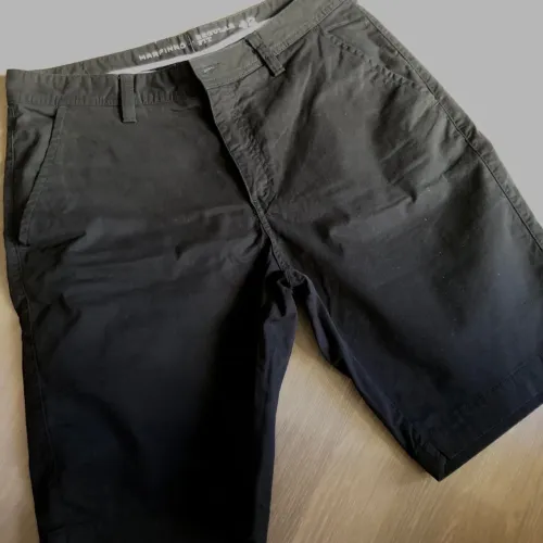 Bermuda Marfinno Preta - Conforto e Estilo!