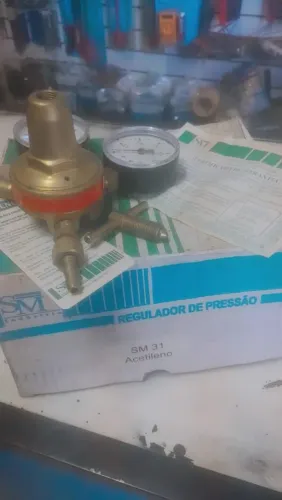 Regulador de Pressão para Acetileno SM31