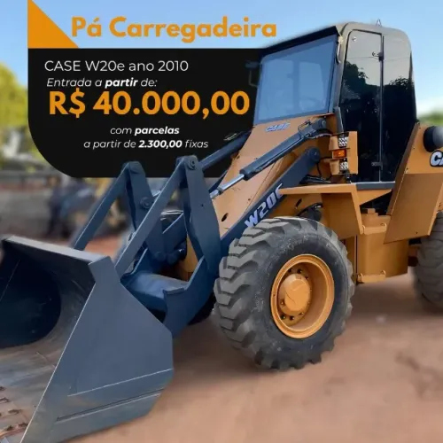 Pá Carregadeira CASE W20e2010