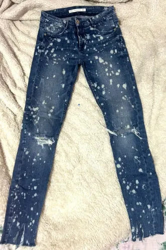 calça jeans zara 34