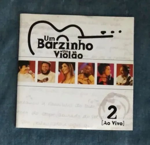 CD Um Barzinho Um Violão 2 - 2002 - Ao Vivo - vários interpretes (ler descrição)