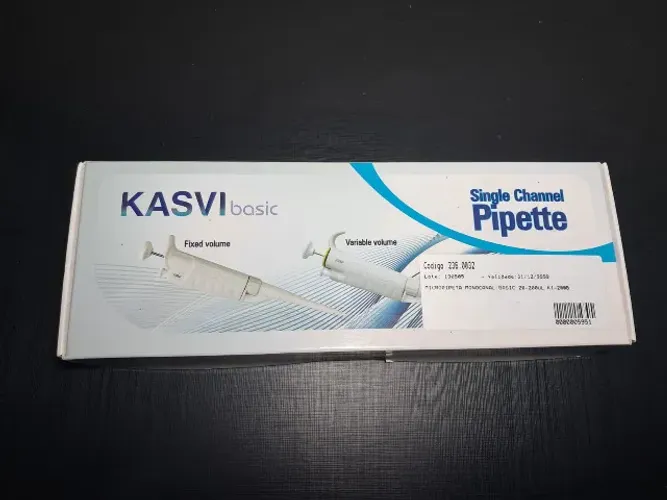 Micropipeta monocanal 20-200 ul Kasvi