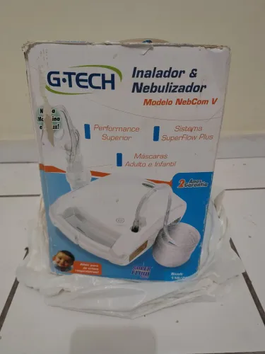 Inalador e Nebulizador G-Tech Modelo NebCom V