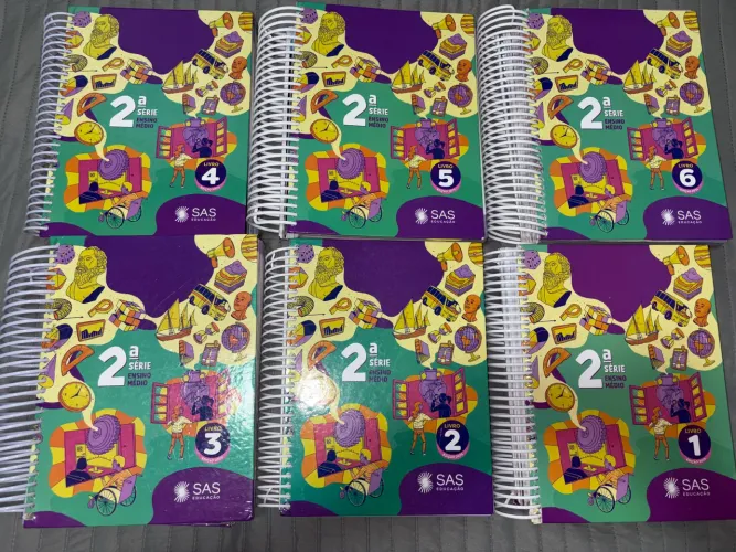 Vende-se módulo SAS do 2º ano do ensino médio