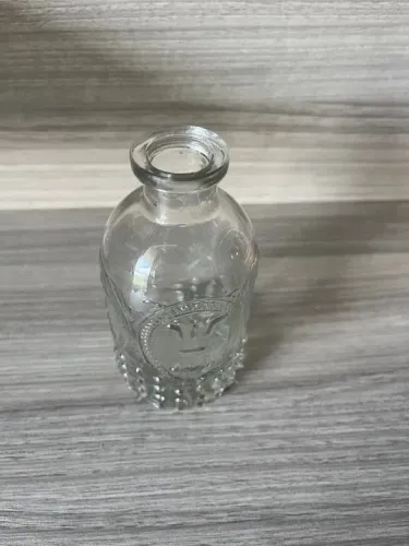 Vaso Decorativo de Vidro Transparente