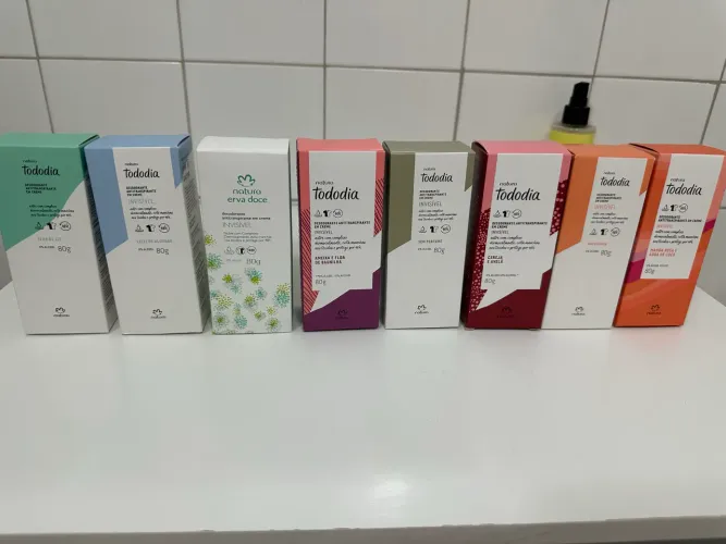 Desodorantes em creme Natura Tododia - 