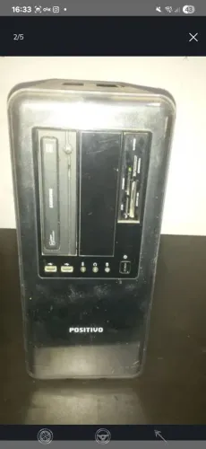 Gabinete de PC Positivo vazio