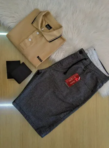 bermuda social masculina