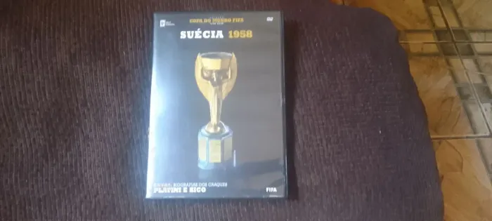Dvd - copa do mundo fifa Suécia 1958 +biografia platini e zico